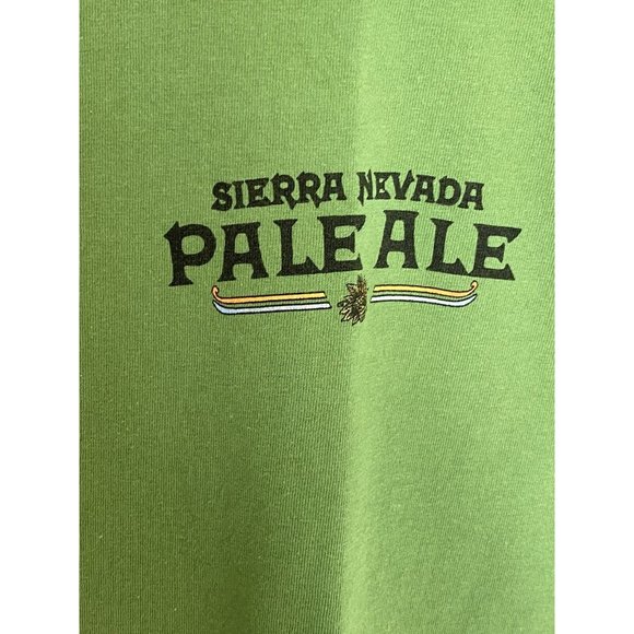 Sierra Nevada Pale Ale Beer S/S T-Shirt Men's Size S Green Brewing Co. Chico CA - Picture 3 of 6